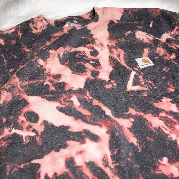 Carhartt Reverse Dye T-Shirt (Carbon Heather) - Picture 2 of 3
